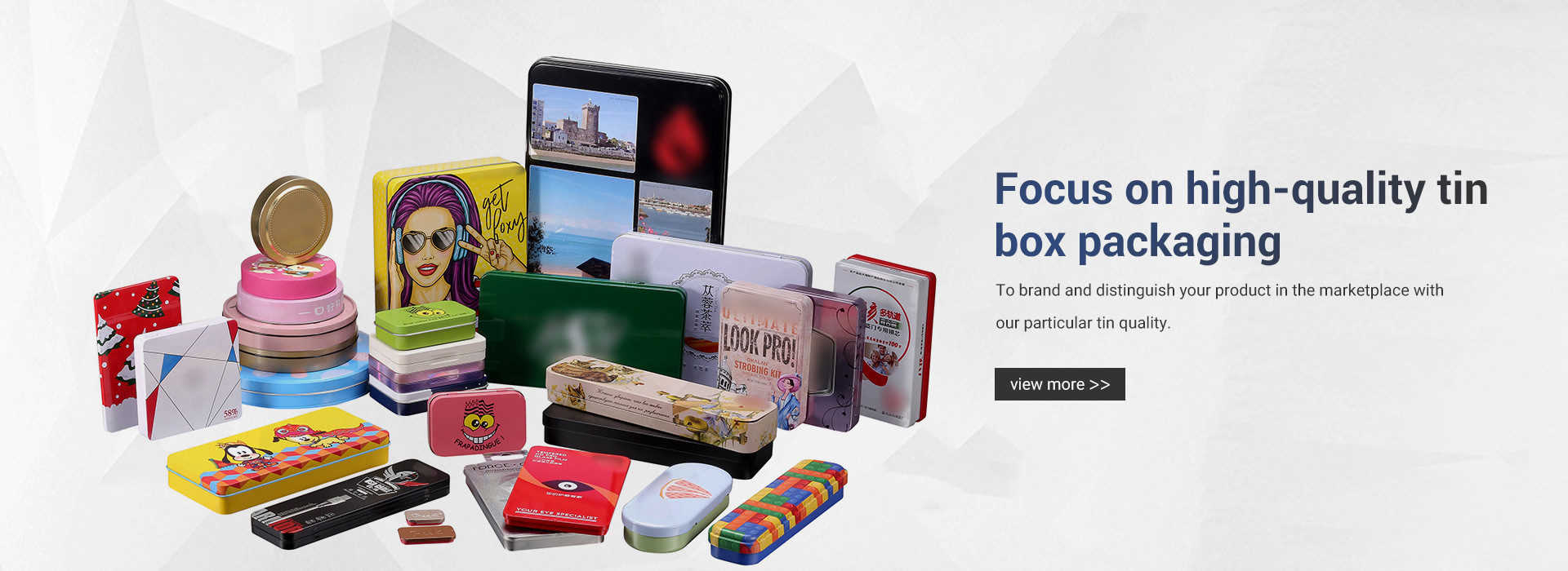 Qualität Keks Tin Can usine